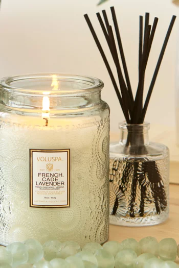 French Cade Lavender Reed Diffuser, 100ml    