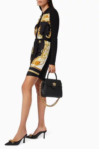 La Medusa Medium Handbag in Leather        