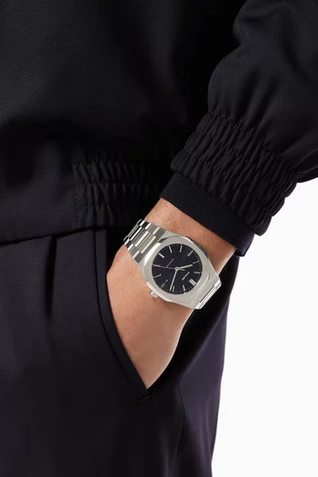 Automatic Thin Bracelet Watch, 41.5mm  