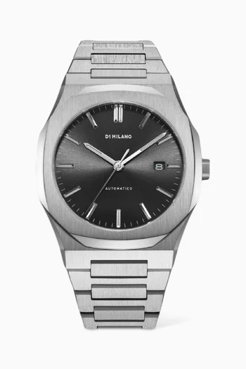 Automatic Thin Bracelet Watch, 41.5mm  