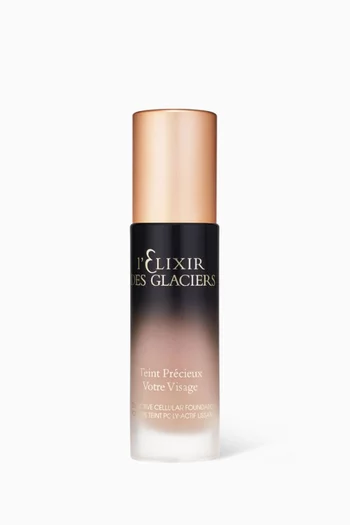 Rosy Beige In New York L'Elixir Des Glaciers Teint Précieux Votre Visage Poly-Active Cellular Foundation, 30ml