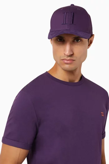 Baseball Cap II in Suede & Cotton