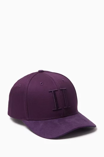 Baseball Cap II in Suede & Cotton