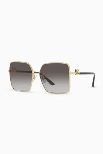 Square Frame Sunglasses    