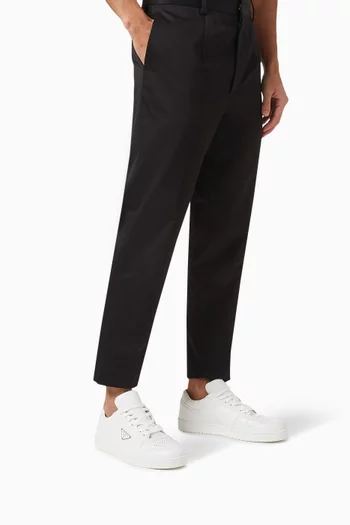 Logo Downtown Low-top Sneakers in Leather