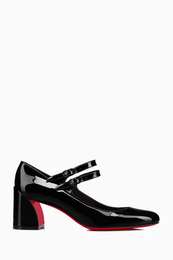 Miss Jane 55 Pumps in Patent Calf Leather  