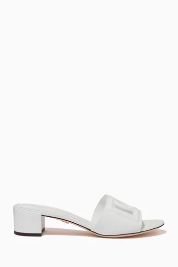 DG Millennials Mule Sandals in Leather