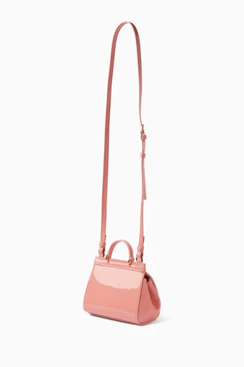 Miss Sicily Top-handle Bag in Patent Leather