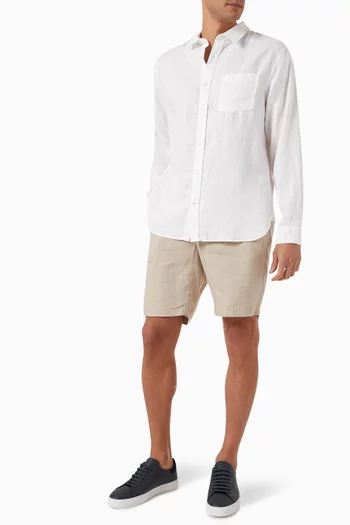 Long-sleeve Shirt in Linen