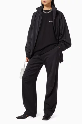 Logo Large Fit T-shirt in Cotton Jersey 