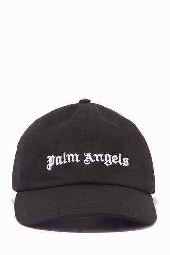 Classic Embroidered Logo Cap in Cotton