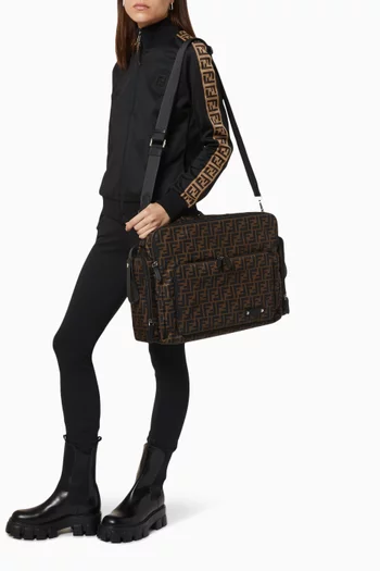 FF Logo Diaper Bag in Nylon