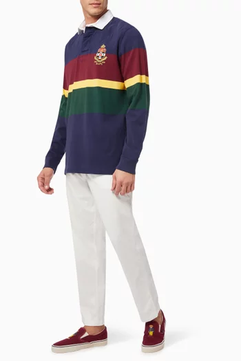 Classic Tapered Fit Prepster Pants in Stretch Twill  
