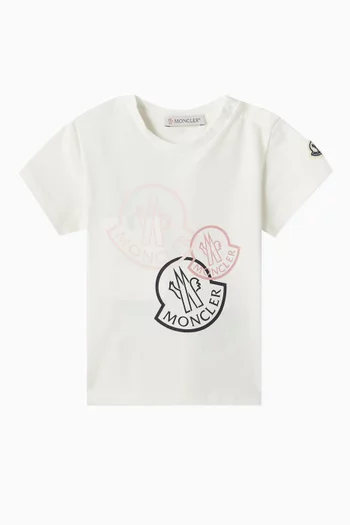 Graphic Print T-shirt in Cotton