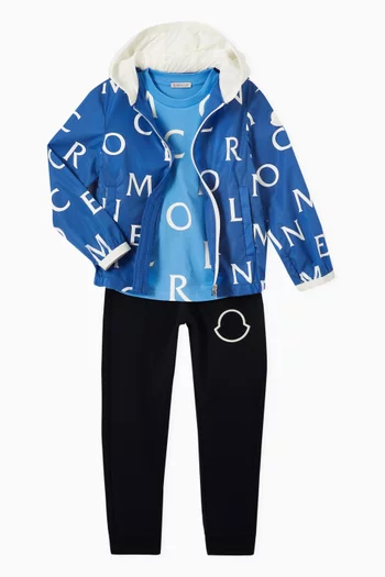 Jiro Hooded Jacket in Nylon