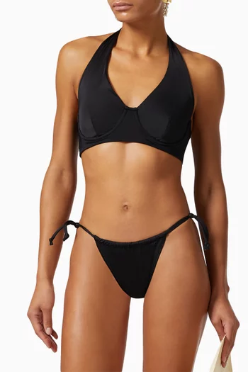 قطعة بيكيني سفلية بأربطة