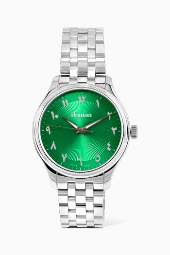 Classic Watch in Stainless Steel 