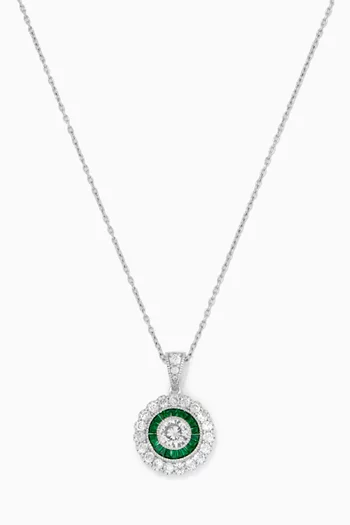 Emerald Stone Necklace   