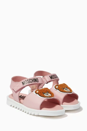 Toy Bear Sandals in Leather    