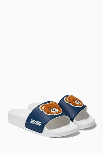Teddy Bear Slide Sandals