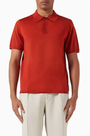 تي شيرت بولو منسوج