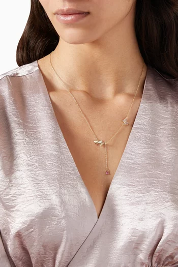 Astrid Lariat Necklace  