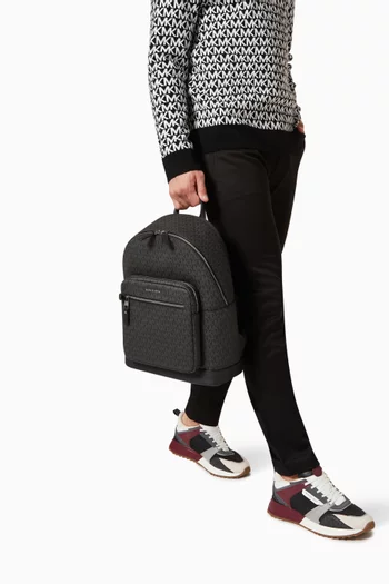 Commuter Backpack in Logo Canvas  