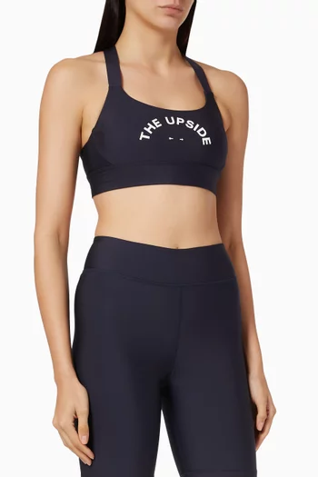 Paola Sports Bra in Matte Tech