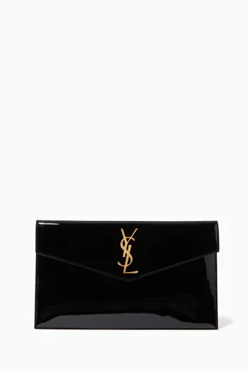 Uptown Pouch in Embossed Leather   