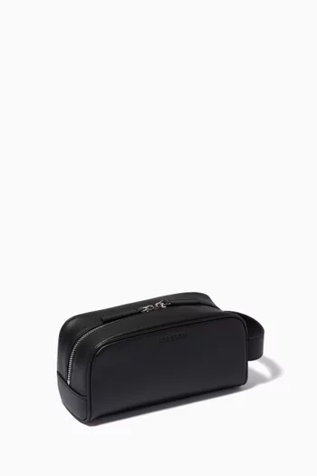 Award Mini Wash Bag in Italian Leather  
