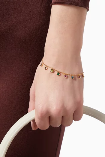 Anna Bracelet in 18kt Gold Plated Sterling Silver