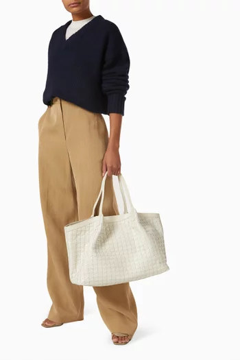 Secret Tote Bag in Mosaico Leather 