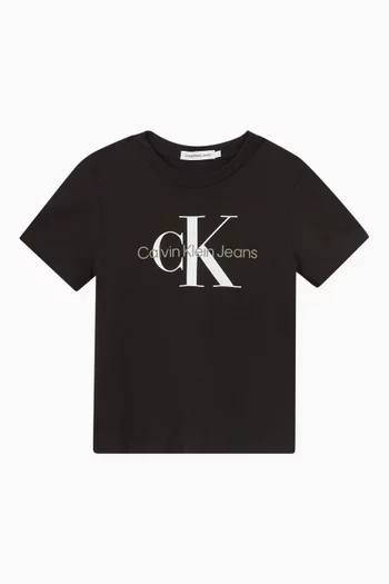 Monogram Logo T-Shirt in Cotton