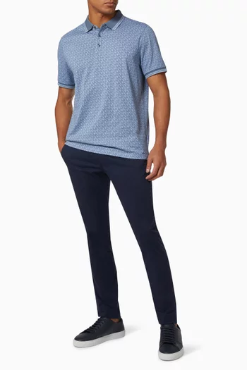 Slim Fit Chino Pants in Stretch Cotton