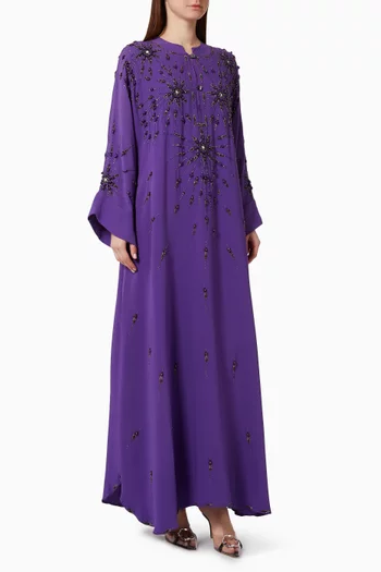 Zari Embroidered Jalabiya 