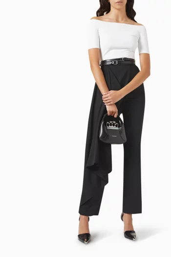 Off-the-shoulder Top in Knit