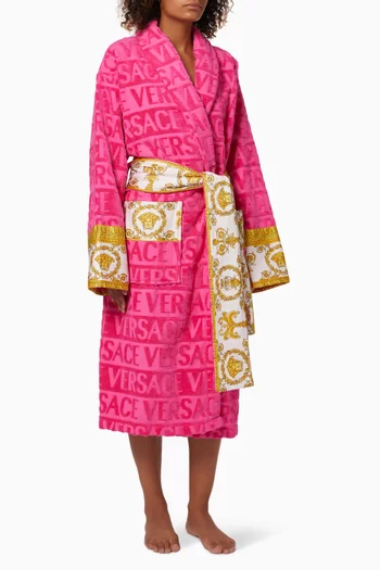 Baroque Bathrobe in Cotton  