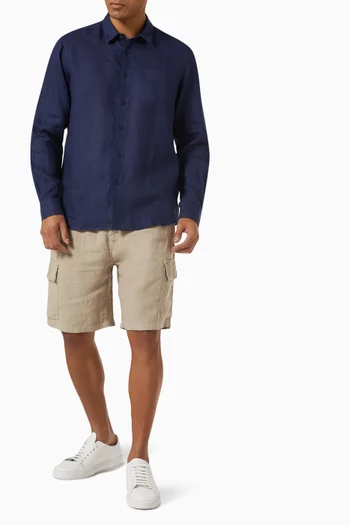 Long Sleeve Shirt in Linen 