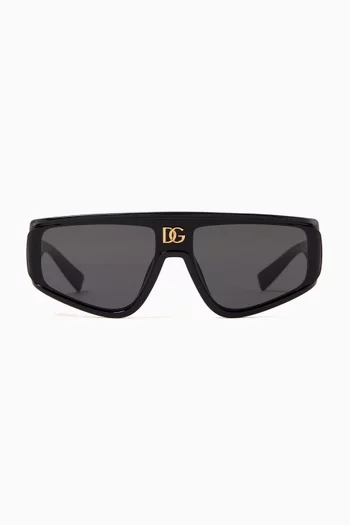DG Aviator Sunglasses in Acetate