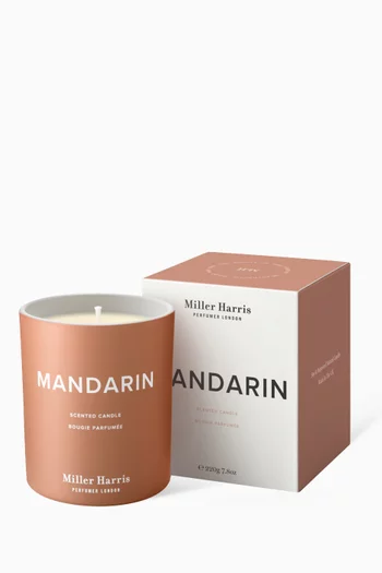 Mandarin Scented Candle, 220g 