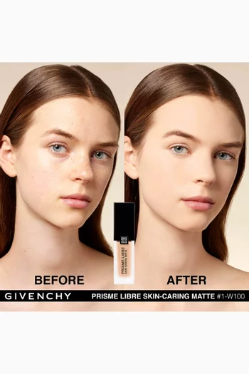 1-W100 Prisme Libre Skin-caring Matte Foundation, 30ml 
