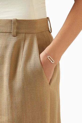 Cambre Diamond Bracelet in 18kt Rose Gold  