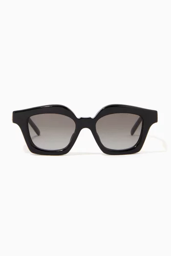 Small Browline Sunglasses in Acetate  
