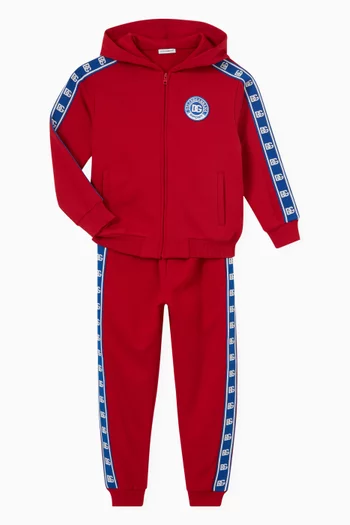 Logo Tape Sweatpants in Cotton