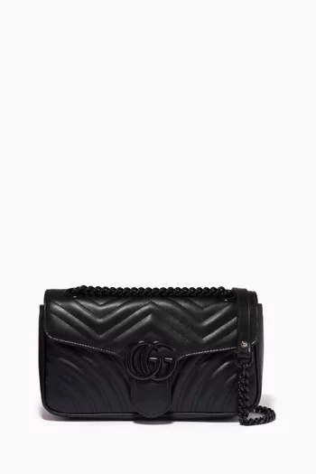 GG Marmont Shoulder Bag in Matelassé Leather