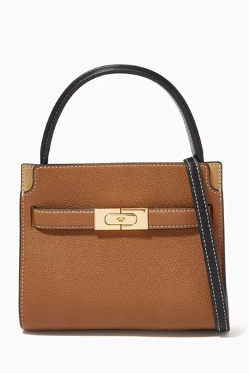 Lee Radziwill Petite Top Handle Bag in Leather   