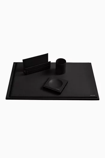 Brennan Blotter in Leather