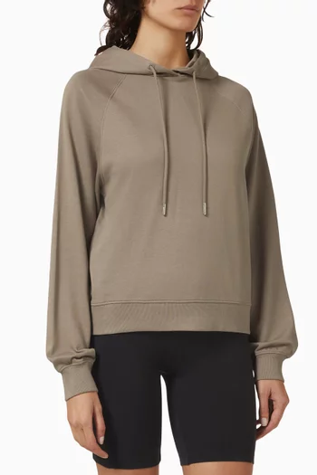 Sawyer Relaxed Hoodie in Cotton Fleece
