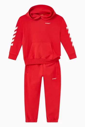 Rubber Arrow Sweatpants in Cotton Jersey