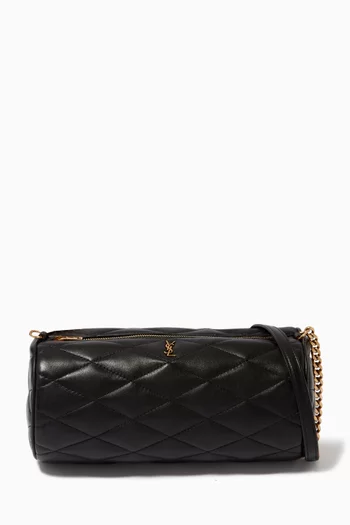 Sade Small Tube Bag in Quilted Lambskin
